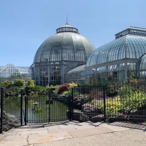 the botanical garden at belle isle