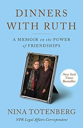 Book cover of "Dinners with Ruth"