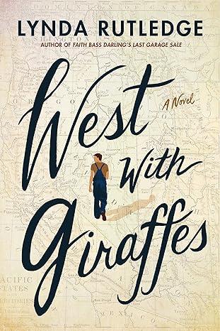 book cover for west with giraffes