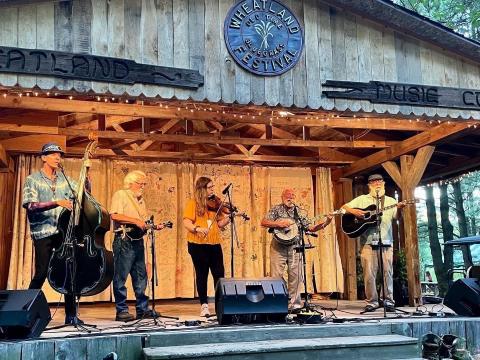 Image of the Blue Water Ramblers band