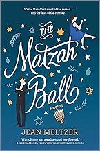 Blue book cover with a man and a woman and The Matzah Ball written in white script