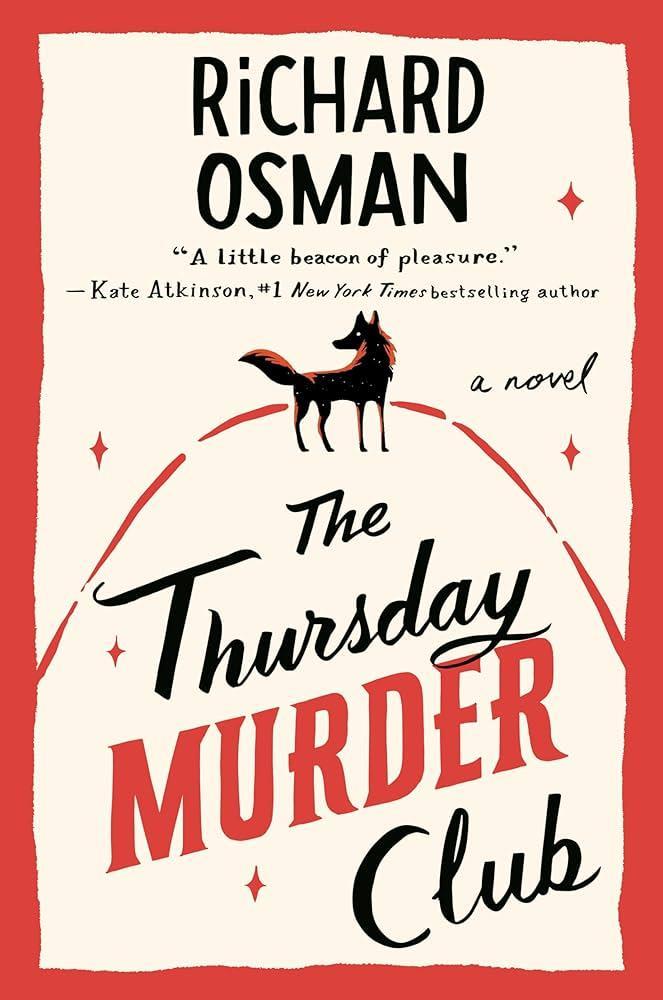 Book cover of "Thursday Murder Club"